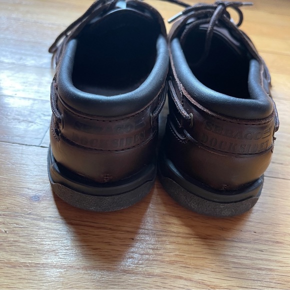 Sebago Dockside Boat Shoes Brown Leather Made in USA Men 8.5M main image 4